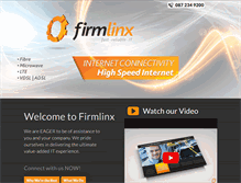 Tablet Screenshot of firmlinx.co.za